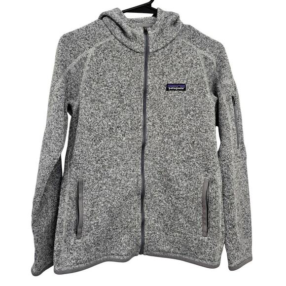 Patagonia Women’s Full Zip Hoodie Gray S Fleece Jacket Outdoor Hiking Athleisure - Picture 3 of 9